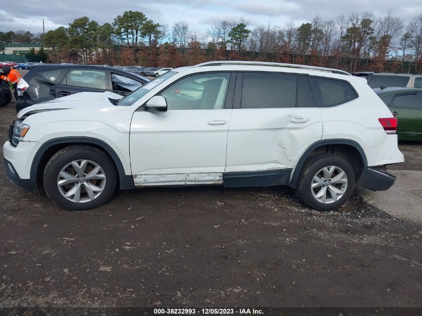 2018 Volkswagen Atlas 3.6L V6 Sel VIN: 1V2MR2CA5JC502511 Lot: 38232993