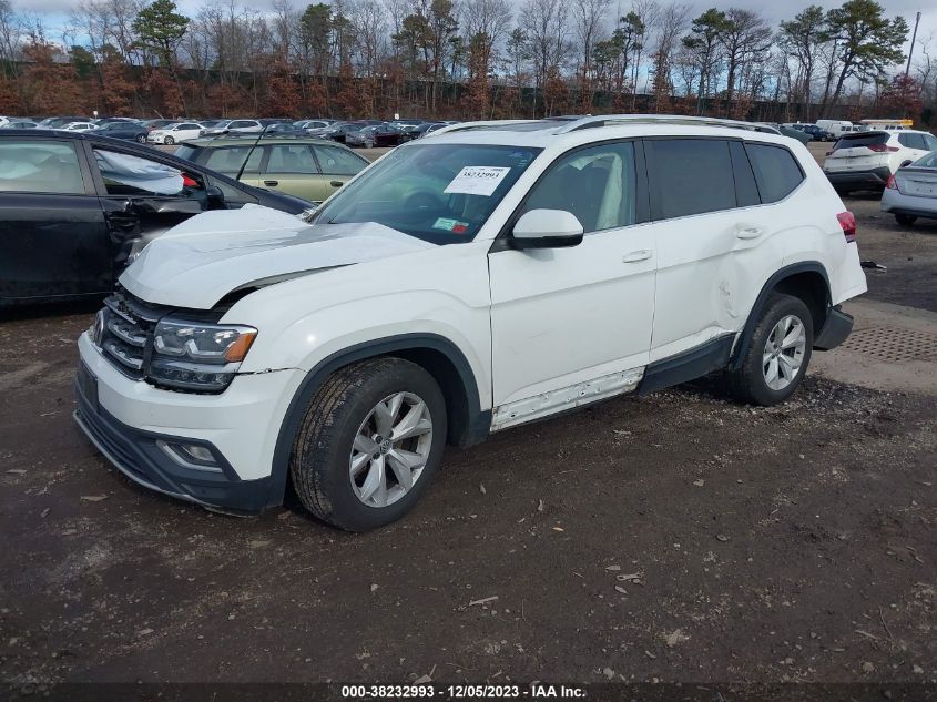 2018 Volkswagen Atlas 3.6L V6 Sel VIN: 1V2MR2CA5JC502511 Lot: 38232993