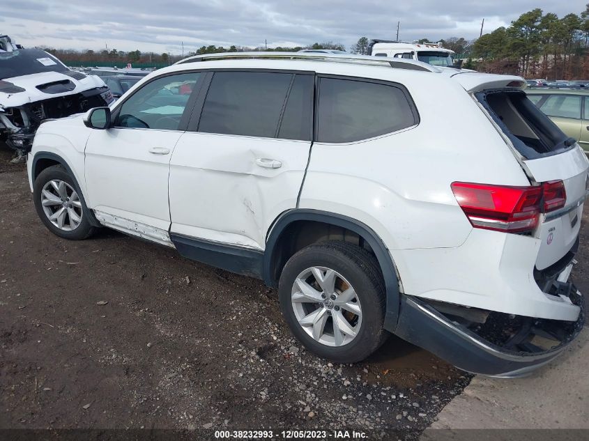 2018 Volkswagen Atlas 3.6L V6 Sel VIN: 1V2MR2CA5JC502511 Lot: 38232993