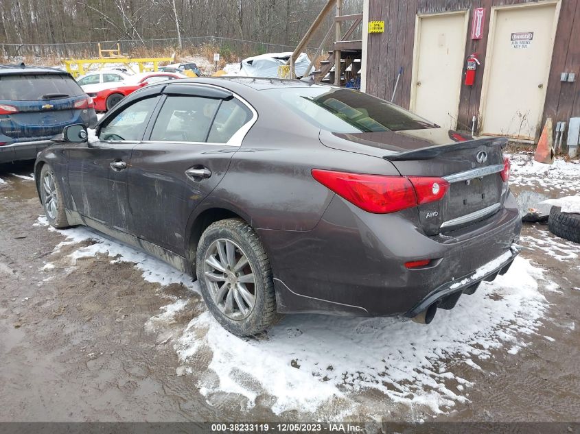 2014 Infiniti Q50 Premium VIN: JN1BV7AR5EM684286 Lot: 38233119