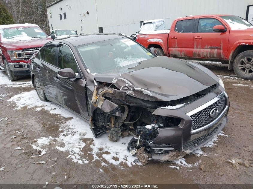 2014 Infiniti Q50 Premium VIN: JN1BV7AR5EM684286 Lot: 38233119