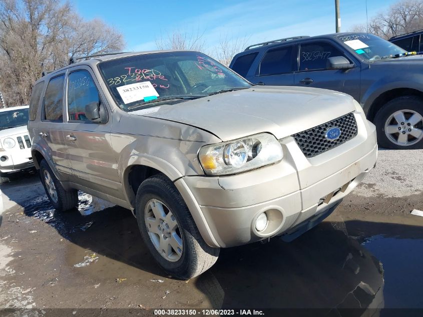 1FMYU94107KA23707 2007 Ford Escape Limited