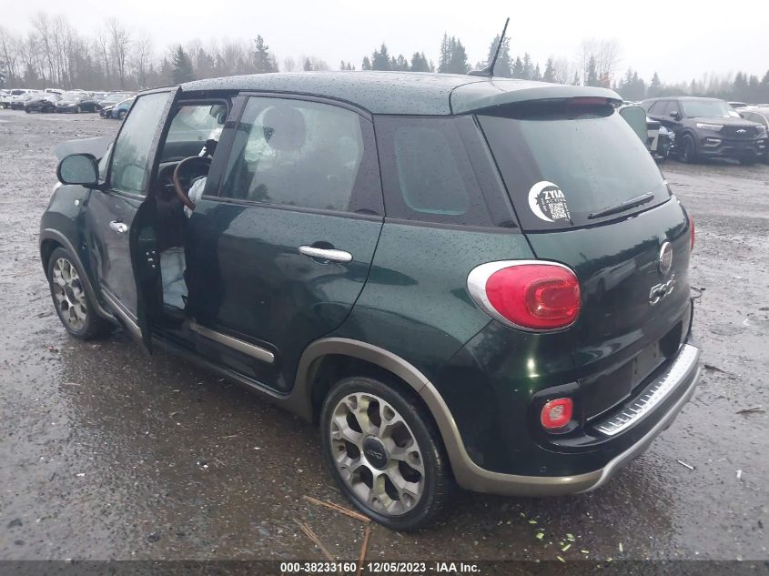 2014 Fiat 500L Trekking VIN: ZFBCFADH7EZ019328 Lot: 38233160