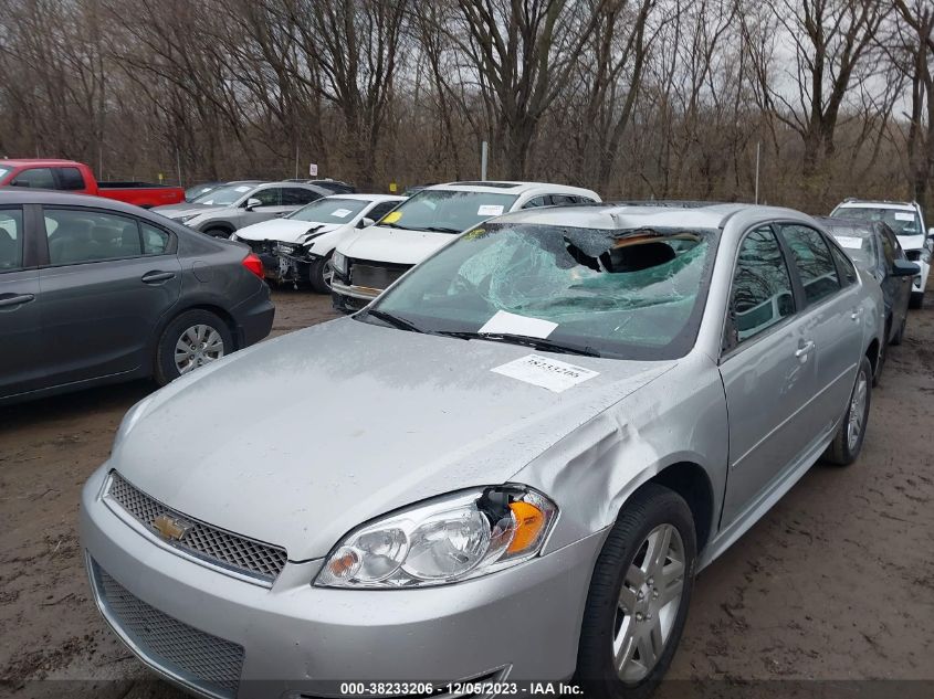 2012 Chevrolet Impala Lt VIN: 2G1WB5E31C1140175 Lot: 38233206