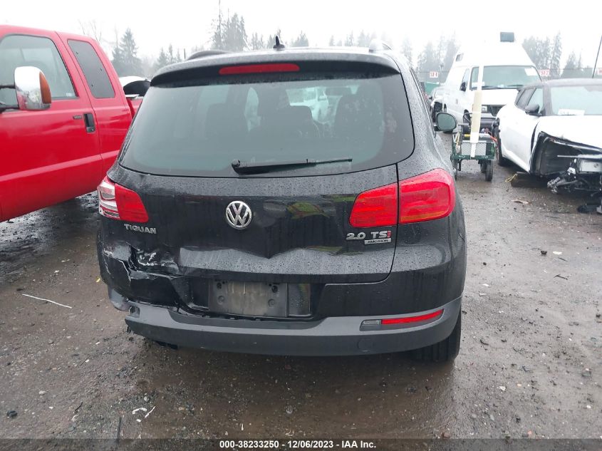 2015 Volkswagen Tiguan Se VIN: WVGBV7AXXFW557448 Lot: 38233250