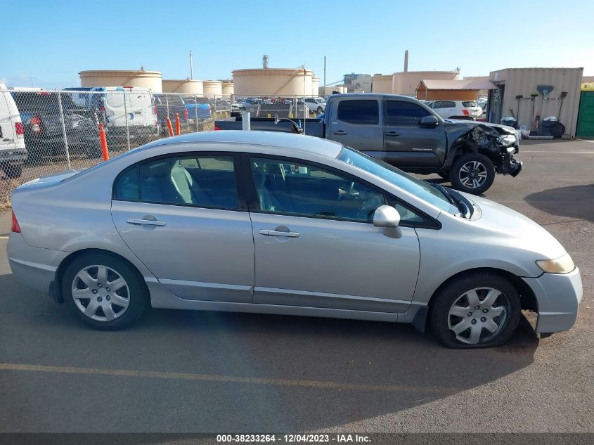 2009 Honda Civic Lx VIN: 2HGFA16569H305612 Lot: 38233264