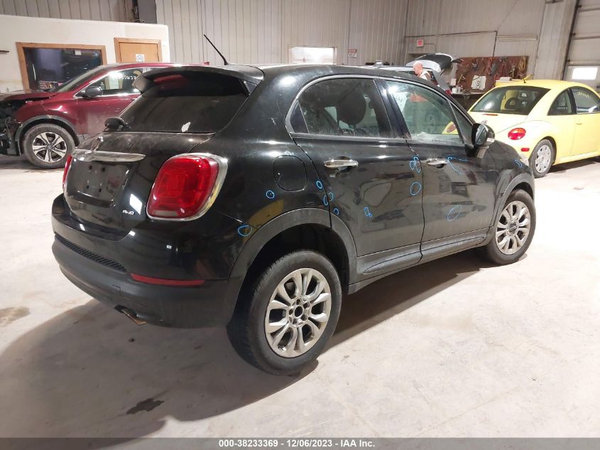 2016 Fiat 500X Easy VIN: ZFBCFYBT8GP376564 Lot: 38233369