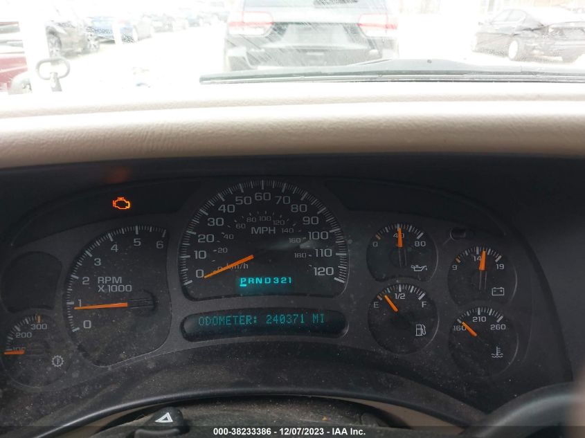 2004 Chevrolet Suburban 2500 Lt VIN: 3GNGK26G04G214777 Lot: 38233386