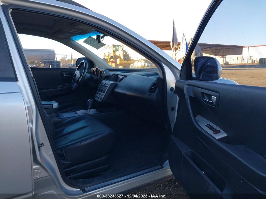 2007 Nissan Murano Sl VIN: JN8AZ08T97W522209 Lot: 38233527