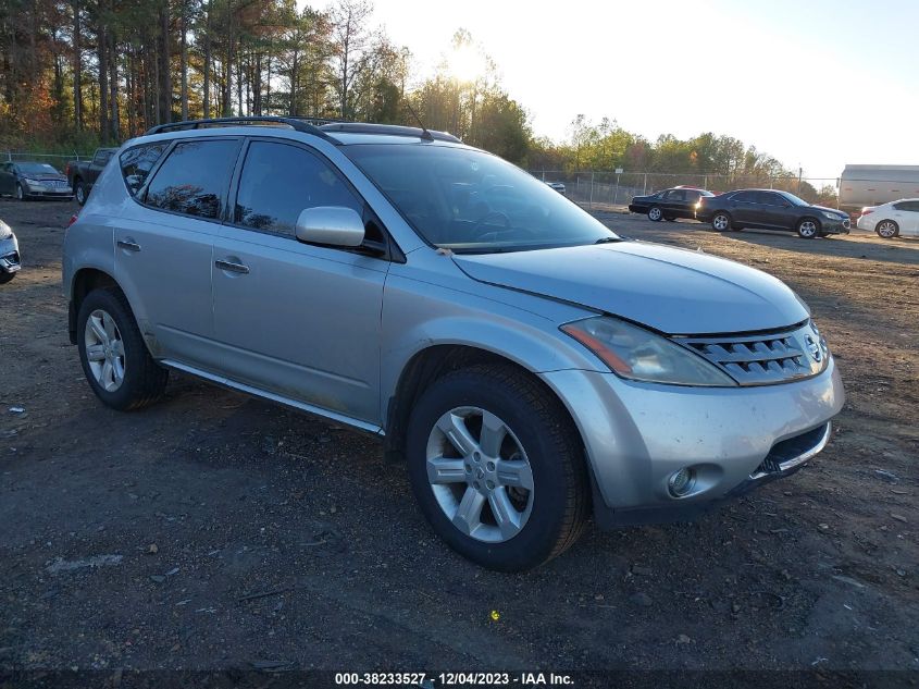2007 Nissan Murano Sl VIN: JN8AZ08T97W522209 Lot: 38233527