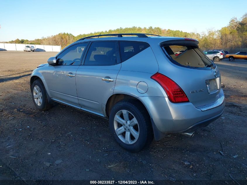 2007 Nissan Murano Sl VIN: JN8AZ08T97W522209 Lot: 38233527