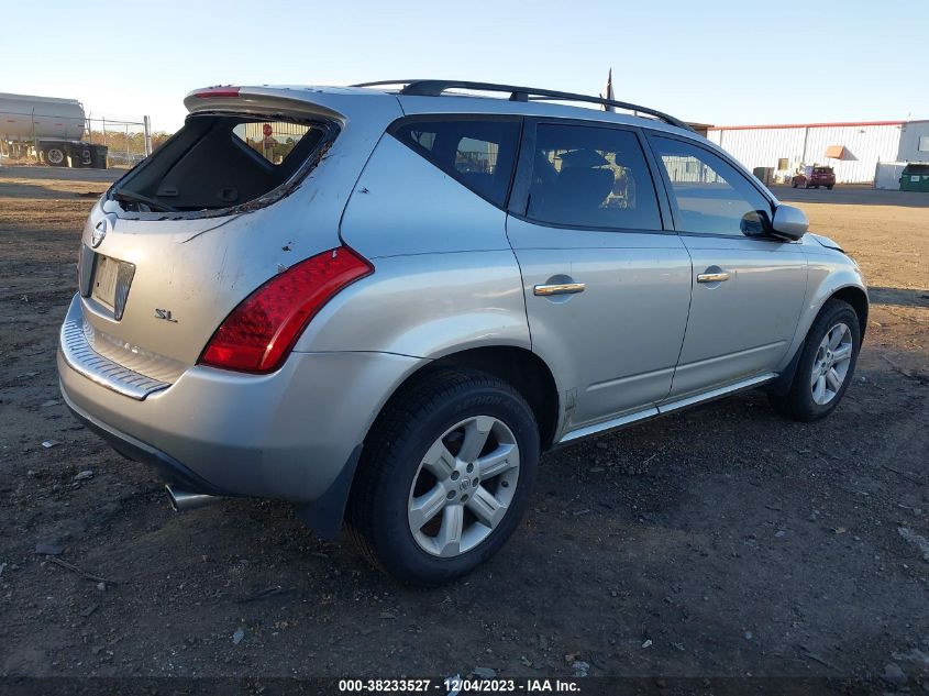 2007 Nissan Murano Sl VIN: JN8AZ08T97W522209 Lot: 38233527