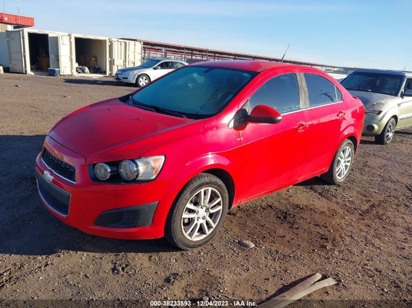 2014 Chevrolet Sonic Lt Auto VIN: 1G1JC5SH5E4148844 Lot: 38233593