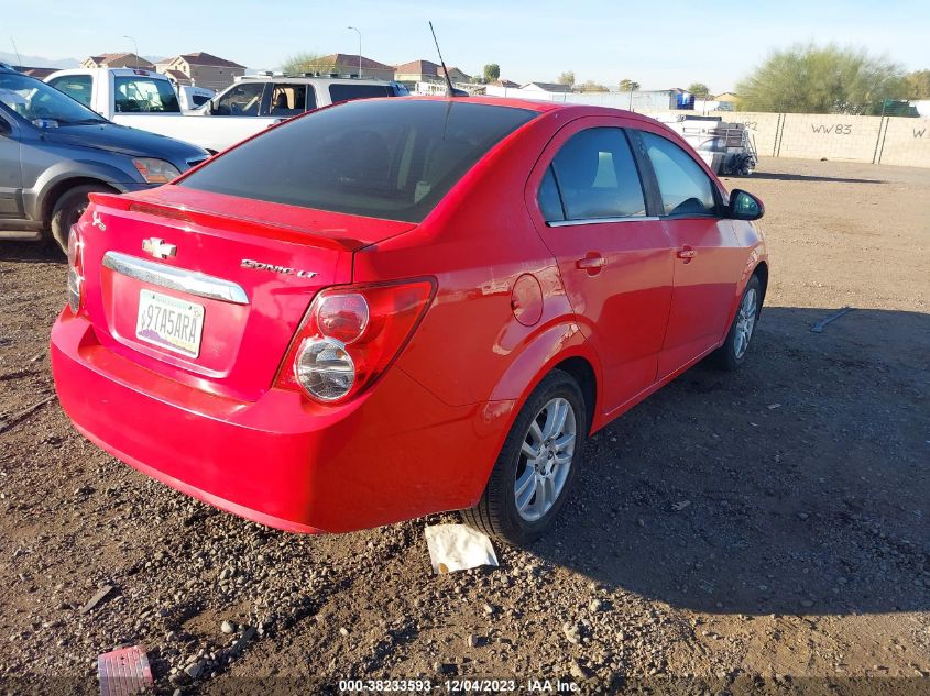 2014 Chevrolet Sonic Lt Auto VIN: 1G1JC5SH5E4148844 Lot: 38233593