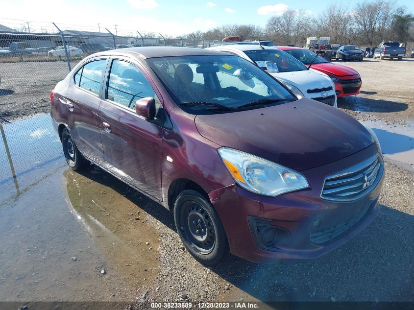 2017 Mitsubishi Mirage G4 Es VIN: ML32F3FJ3HHF10256 Lot: 38233689