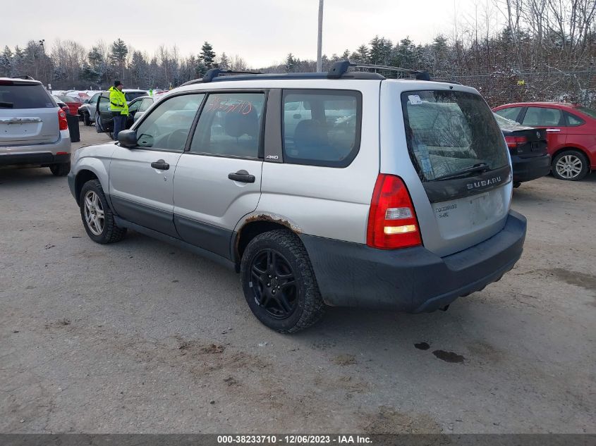 2004 Subaru Forester X VIN: JF1SG63634H739917 Lot: 38233710