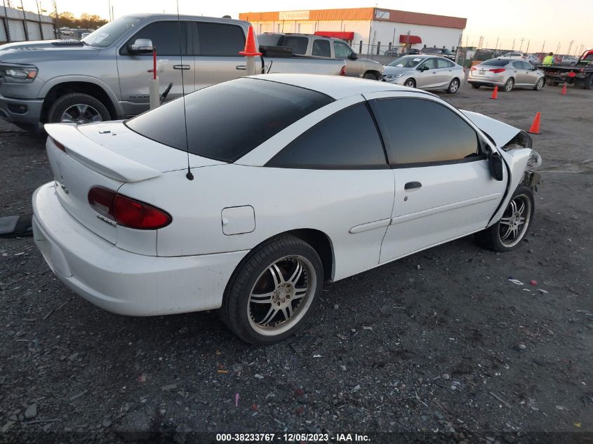2002 Chevrolet Cavalier VIN: 1G1JC124927226719 Lot: 38233767