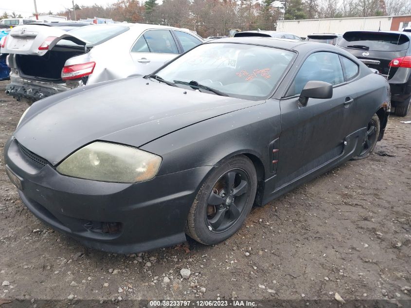 2006 Hyundai Tiburon Gs VIN: KMHHM65D16U210917 Lot: 38233797