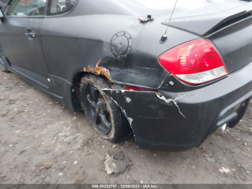 2006 Hyundai Tiburon Gs VIN: KMHHM65D16U210917 Lot: 38233797