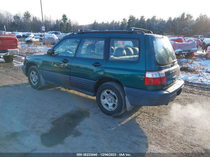 2001 Subaru Forester L VIN: JF1SF63501H768054 Lot: 38233840