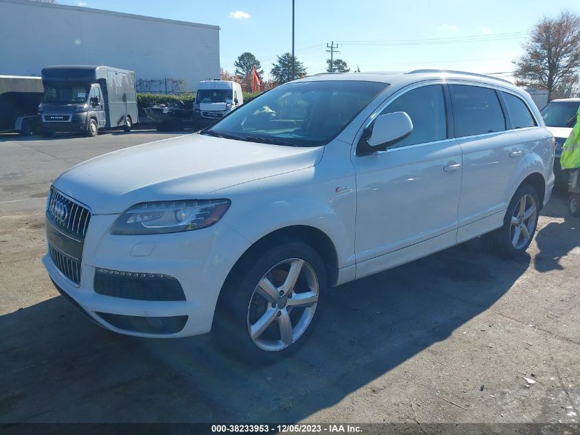 2014 Audi Q7 3.0T S Line Prestige VIN: WA1DGAFEXED006324 Lot: 38233953