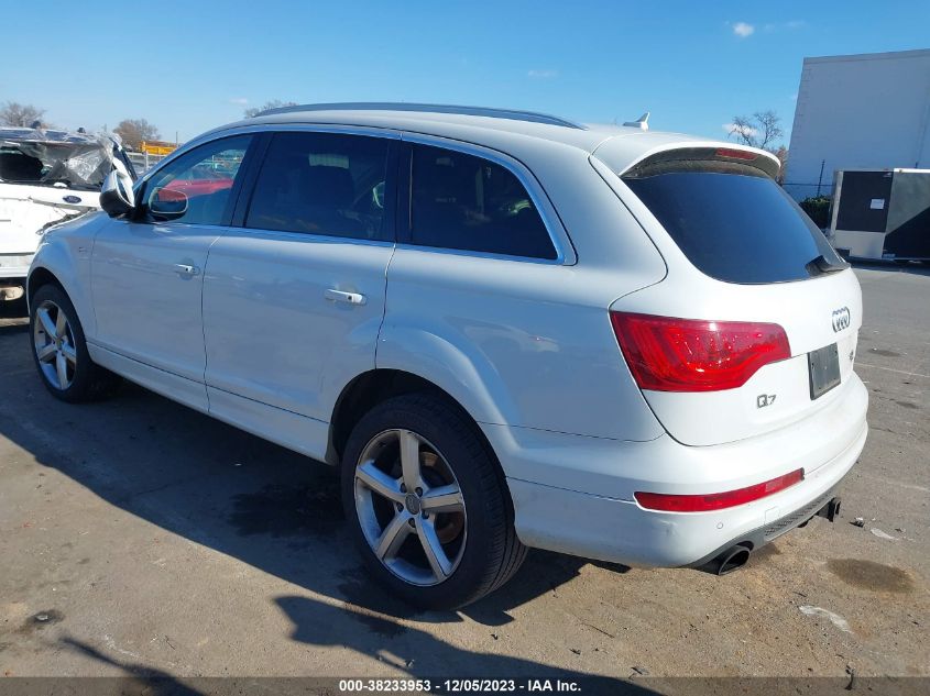 2014 Audi Q7 3.0T S Line Prestige VIN: WA1DGAFEXED006324 Lot: 38233953