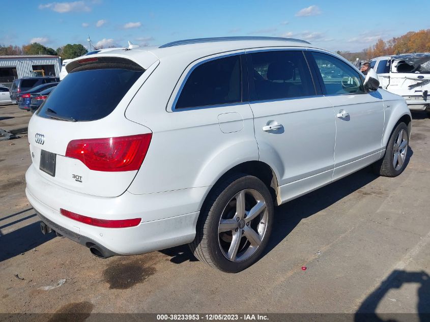 2014 Audi Q7 3.0T S Line Prestige VIN: WA1DGAFEXED006324 Lot: 38233953