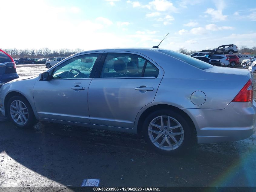 2011 Ford Fusion Sel VIN: 3FAHP0JG9BR334207 Lot: 38233966