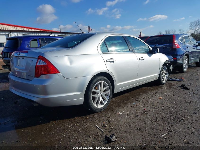 2011 Ford Fusion Sel VIN: 3FAHP0JG9BR334207 Lot: 38233966