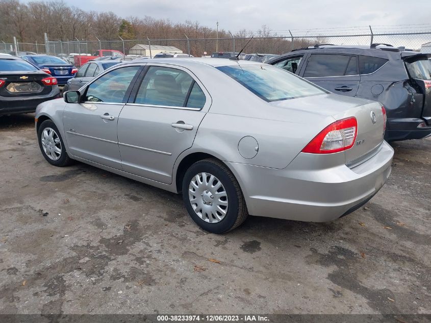 2007 Mercury Milan I4 VIN: 3MEHM07Z07R637670 Lot: 38233974