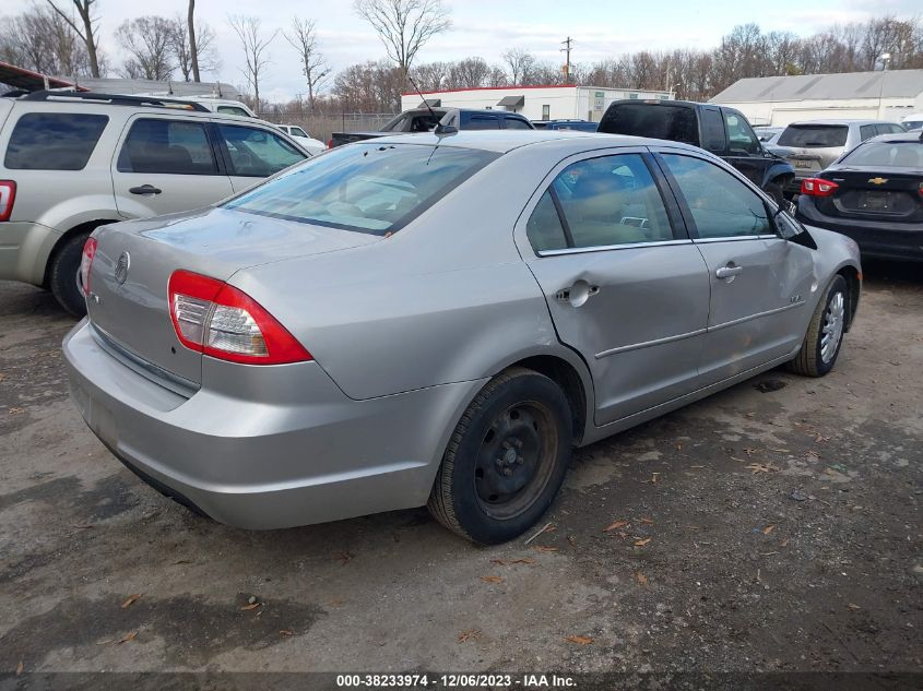 2007 Mercury Milan I4 VIN: 3MEHM07Z07R637670 Lot: 38233974
