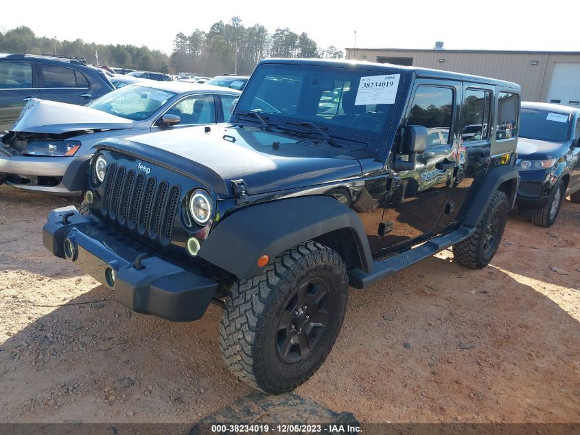 2014 Jeep Wrangler Unlimited Rubicon VIN: 1C4BJWFG8EL120244 Lot: 38234019