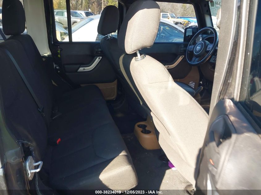 2014 Jeep Wrangler Unlimited Rubicon VIN: 1C4BJWFG8EL120244 Lot: 38234019