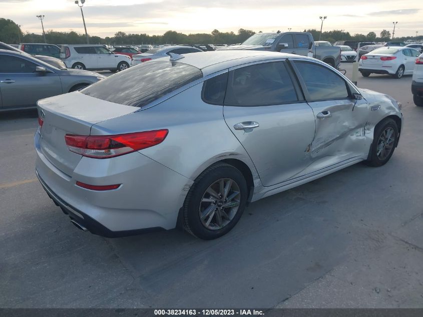 2019 Kia Optima Lx VIN: 5XXGT4L31KG348801 Lot: 38234163