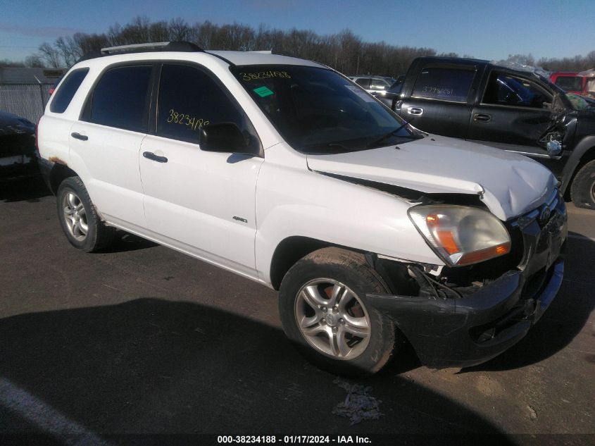 2007 Kia Sportage Lx V6 VIN: KNDJE723177350678 Lot: 38234188