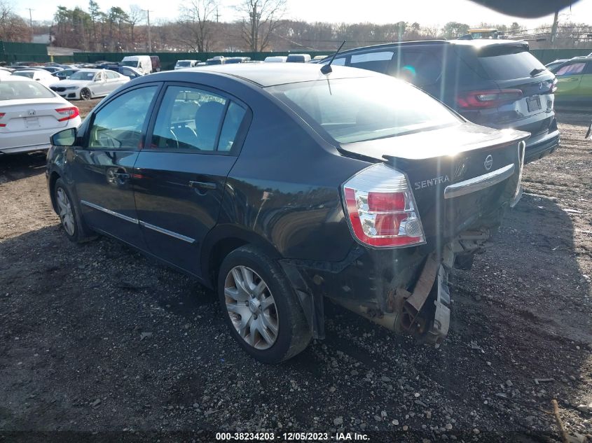 2011 Nissan Sentra 2.0S VIN: 3N1AB6AP6BL676555 Lot: 38234203