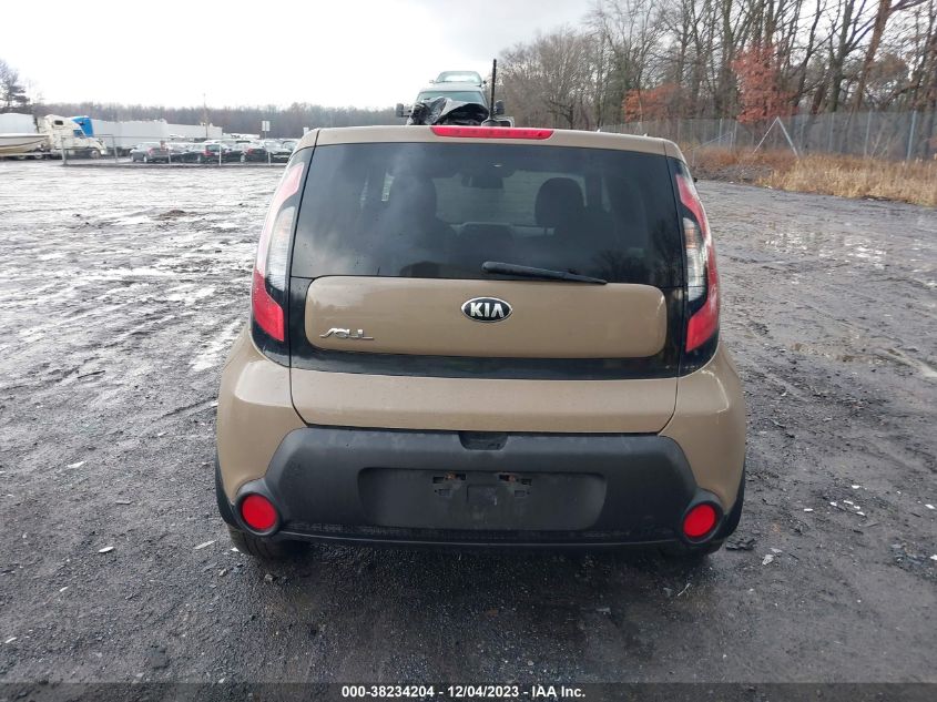 2016 Kia Soul VIN: KNDJN2A23G7281732 Lot: 38234204