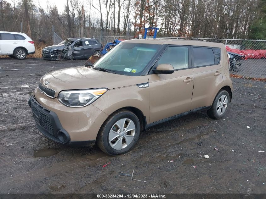 2016 Kia Soul VIN: KNDJN2A23G7281732 Lot: 38234204