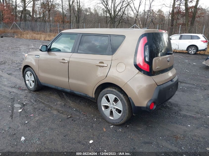 2016 Kia Soul VIN: KNDJN2A23G7281732 Lot: 38234204