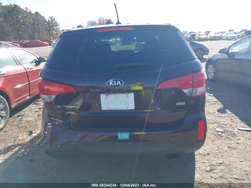 5XYKT3A62EG449637 2014 Kia Sorento Lx