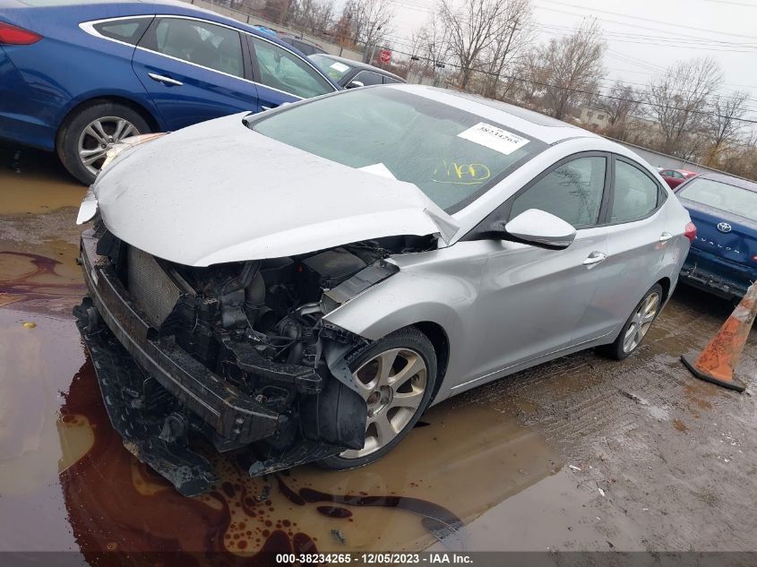 2013 Hyundai Elantra Limited VIN: 5NPDH4AE8DH385540 Lot: 38234265