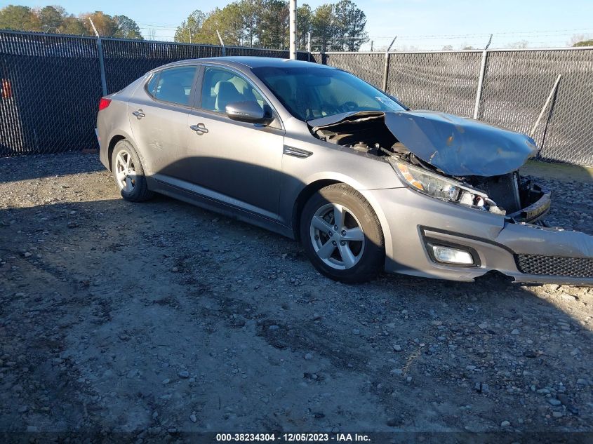 2015 Kia Optima Lx VIN: 5XXGM4A72FG456773 Lot: 38234304