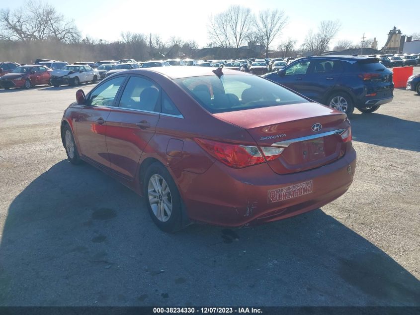 2013 Hyundai Sonata Gls VIN: 5NPEB4AC7DH648010 Lot: 38979816