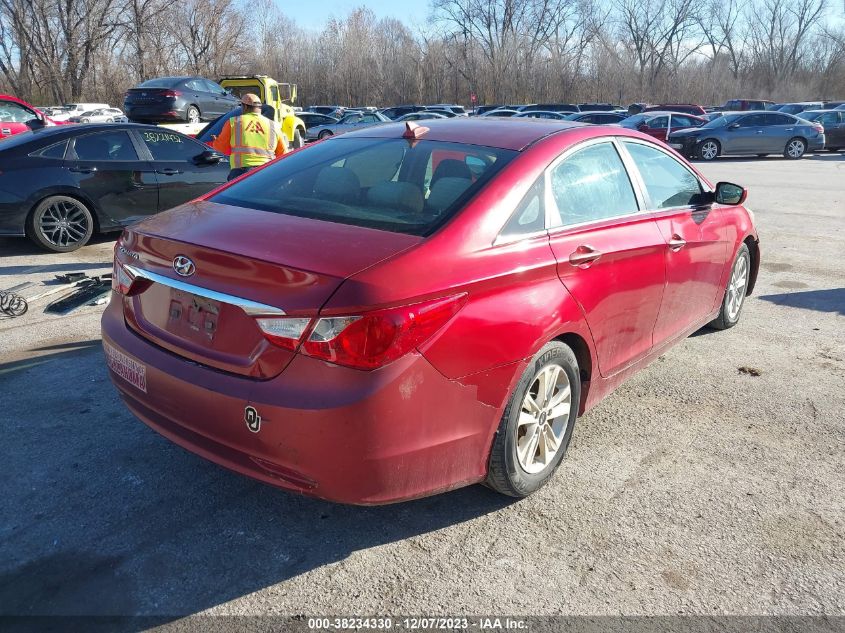 2013 Hyundai Sonata Gls VIN: 5NPEB4AC7DH648010 Lot: 38979816