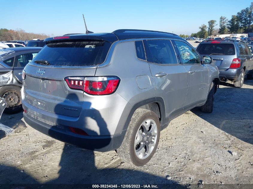 2020 Jeep Compass Limited VIN: 3C4NJDCB5LT112548 Lot: 38234345