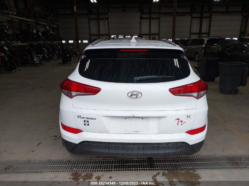 2018 Hyundai Tucson Sel VIN: KM8J33A43JU727007 Lot: 38234349