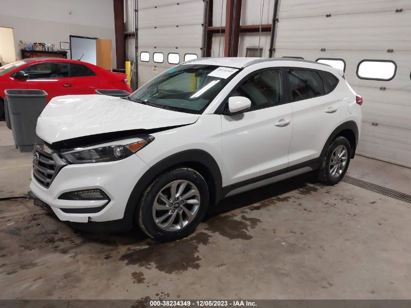 2018 Hyundai Tucson Sel VIN: KM8J33A43JU727007 Lot: 38234349