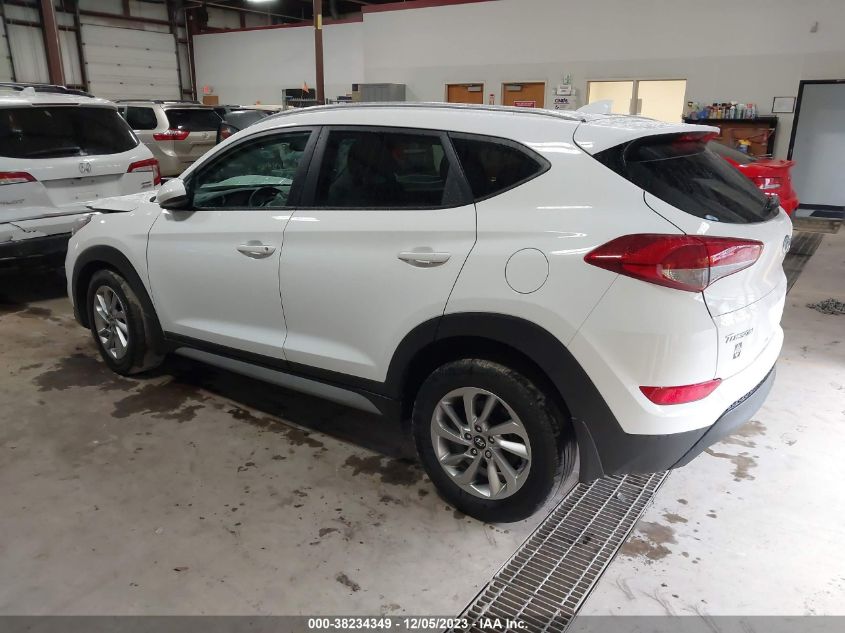 2018 Hyundai Tucson Sel VIN: KM8J33A43JU727007 Lot: 38234349