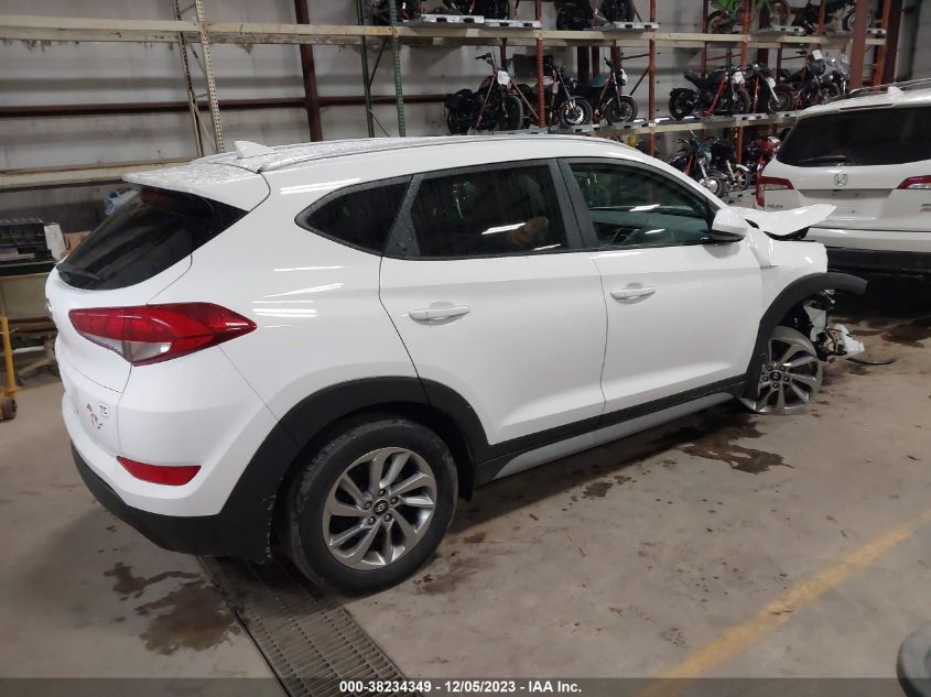 2018 Hyundai Tucson Sel VIN: KM8J33A43JU727007 Lot: 38234349