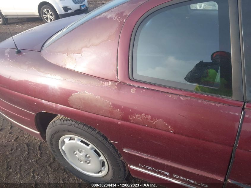 1997 Chevrolet Monte Carlo Ls VIN: 2G1WW12M4V9338148 Lot: 38234434